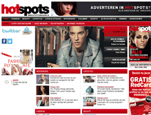 Tablet Screenshot of hotspotsmagazine.nl